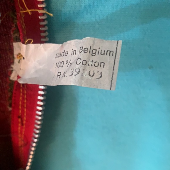 METRAX SOUVENIR FRANCE TAPESTRY DECOR PILLOW MADE IN BELGIUM EIFFEL TOWER FRENCH - Picture 10 of 11